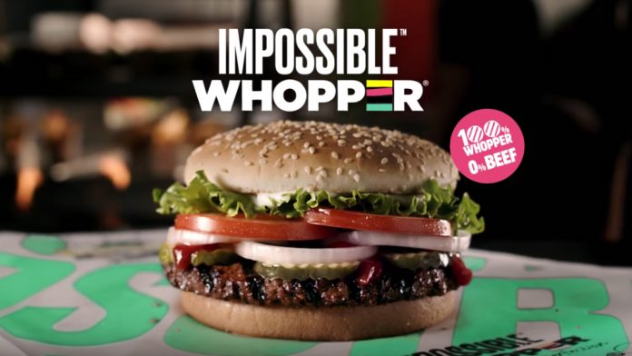Burger King is testing out the veggie Impossible Whopper