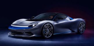 The £2MILLION all-electric Pininfarina Battista hypercar is unveiled in New York